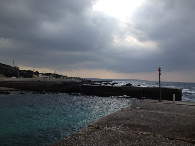 Tanegashima Japan Fishing Nakatane West Coast Pier Number 1 South View