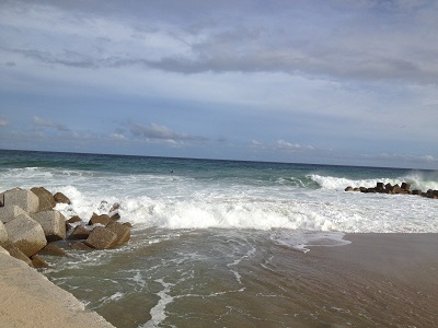 Maenohama Seaside Park and beach